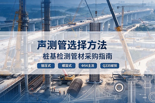 靖宇声测管选型标准