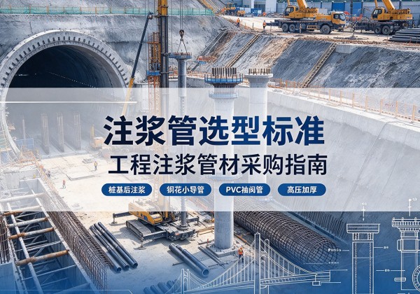 靖宇注浆管选型标准